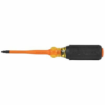 Klein Tools 6944INS Slim-Tip 1000V Insulated Screwdriver, #2 Square, 4-Inch