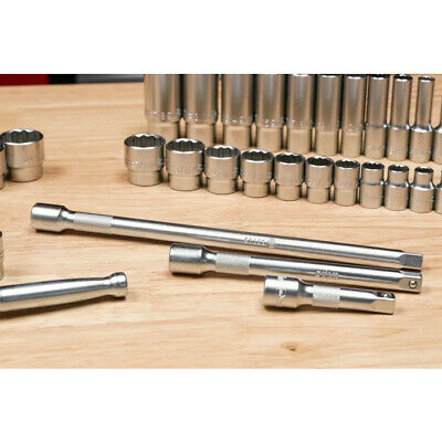 Wiha Tools 33799 63-Piece 3/8” Drive MM and SAE Socket Set