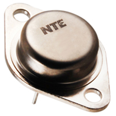 NTE Electronics NTE62 TRANSISTOR NPN SILICON 2500V IC=3A TO-3 CASE TF=1.0 US