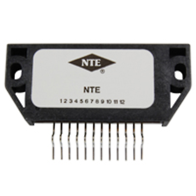 NTE Electronics NTE7023 MODULE - 3 OUTPUT VOLTAGE REGULATOR FOR VCR 12 LEAD SIP