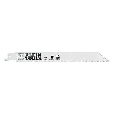 Klein Tools 31741 Reciprocating Saw Blades 10/14 TPI, 8-Inch, 5-Pack