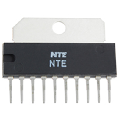 NTE Electronics NTE7043P IC MOTOR DRIVER W/4 MODES 10-LEAD SIP VCC=12V TYPICAL