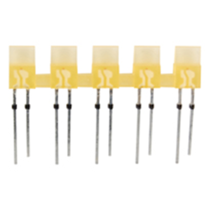 NTE Electronics NTE3155 LED 5-lamp Array Yellow Diffused