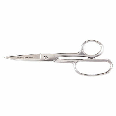 Heritage Cutlery 758LR 9'' Straight Stainless Trimmer / Large Ring