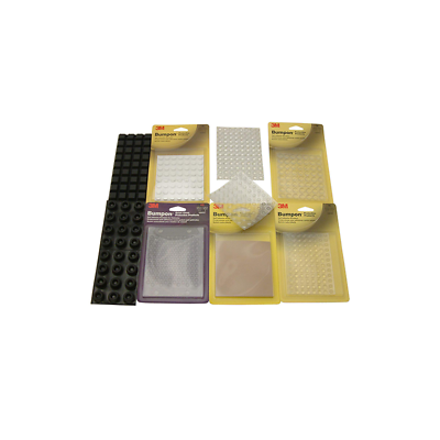 3M™ Bumpon™ Protective Products Blister Pack SJ5012 Black, 0.500 in x 0.140 in