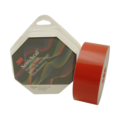 3M™ Scotchcal™ Striping Tape 73104, Red, 2 in x 150 ft