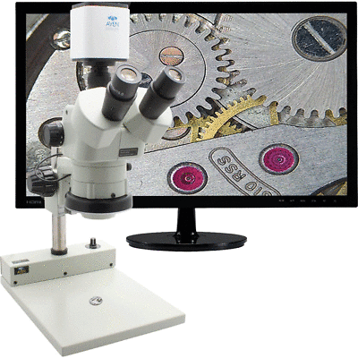 Aven DSZV-44-258-512 Stereo Zoom Trinocular Microscope DSZV-44 [10x - 44x]