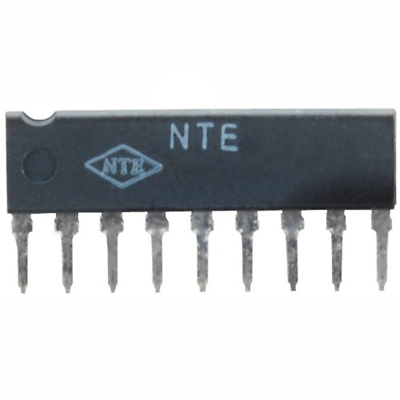 NTE Electronics NTE1210 INTEGRATED CIRCUIT PREAMP WITH ALC 9-LEAD SIP VCC=15V