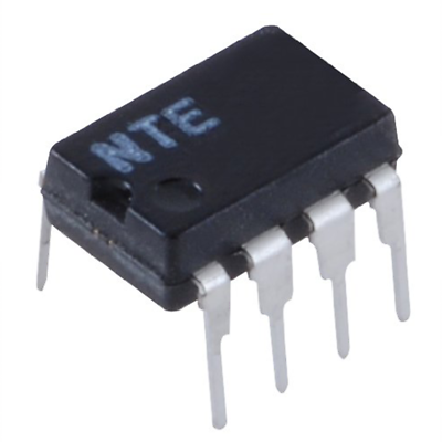 NTE Electronics NTE7144 IC BIMOS OP-AMP W/MOSFET INPUT/BIPOLAR OUTPUT 8-LEAD DIP