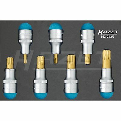 Hazet 163-243/7  Screwdriver socket set (XZN)