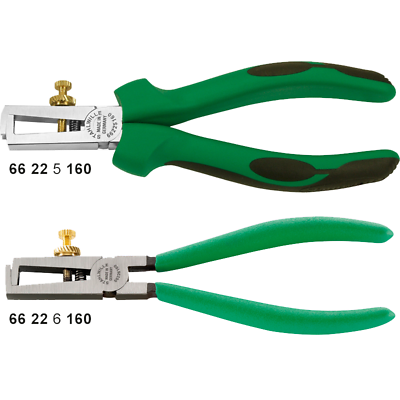 Stahlwille 66226160 6622 Wire Stripping Pliers, 160mm, Dip-Coated