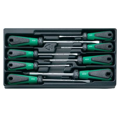 Stahlwille 96489210 4892 3K DRALL 8 pcs Slotted and Phillips Screwdriver Set