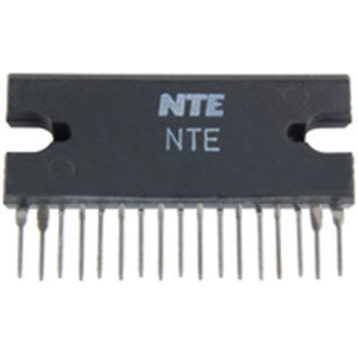 NTE Electronics NTE7041 IC DUAL AUDIO POWER AMP 22W BTL 17-LEAD SIP VCC=13.2V