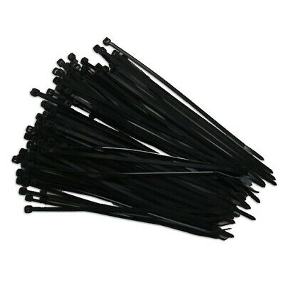 Eclipse 902-022 Cable Tie Black  7-7/8 inch X .1 inch, Bag of 100 pcs