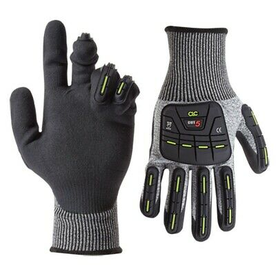 Custom Leathercraft 2115L Cut and Impact Resistant Cross Nitrile Gloves
