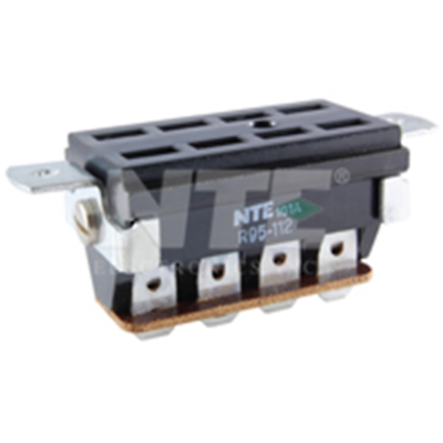 NTE Electronics R95-112 SOCKET JONES TYPE FOR R18 SERIE RELAYS .187 IN TERMINALS