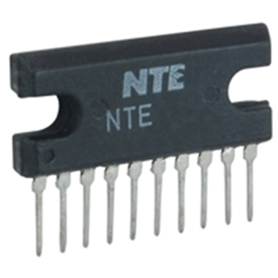 NTE Electronics NTE1798 INTEGRATED CIRCUIT DUAL 6 WATT/CH AUDIO POWER OUTPUT 10-