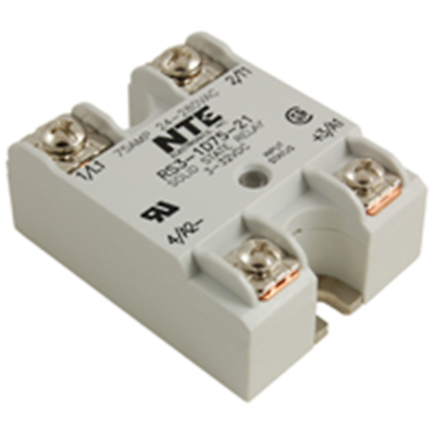 NTE Electronics RS3-1D75-21 RELAY-SOLID STATE 75 AMP 24-280VAC OUTPUT SPST-NO