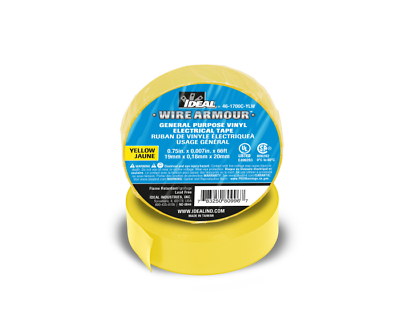 Ideal 46-1700C-YLW General Purpose Electrical Tape - Yellow