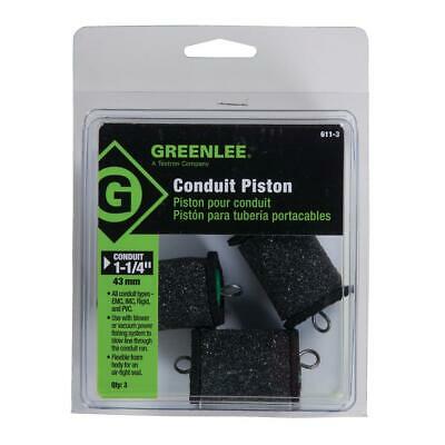 Greenlee 611-3 Conduit Piston, 1-1/4" (3 Pack)