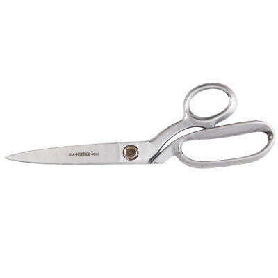Heritage Cutlery 8210LR 11 1/4'' Bent Trimmer w/ Large Ring / Industrial Coating