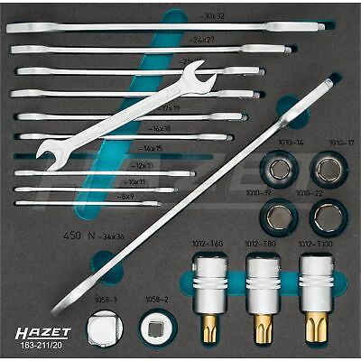 Hazet 163-211/20  Wrench / socket set