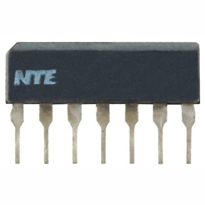 NTE Electronics NTE1462 INTEGRATED CIRCUIT AUDIO PREAMP 7-LEAD SIP VCC=42V MAX