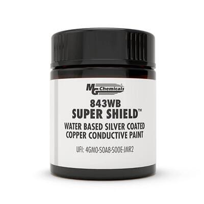 MG Chemicals 843WB-15ML Super Shield Water Based Silver Coated Copper Print