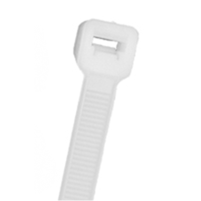 NTE Electronics 04-241759 CABLE TIE 175 LB. EXTRA HEAVY 25.2 NATURAL 100/BAG
