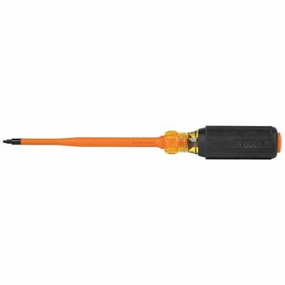 Klein Tools 6986INS Slim-Tip 1000V Insulated Screwdriver, #1 Square, 6-Inch