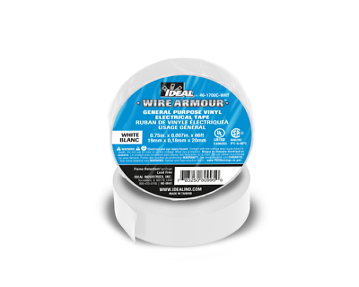 Ideal 46-1700C-WHT General Purpose Electrical Tape - White