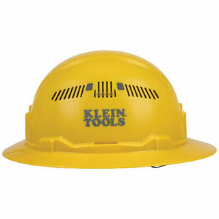 Klein Tools 60262 Hard Hat, Vented, Full Brim, Yellow