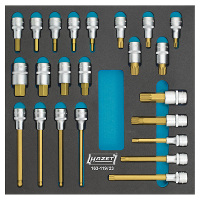 Hazet 163-119/23 Screwdriver Socket Set