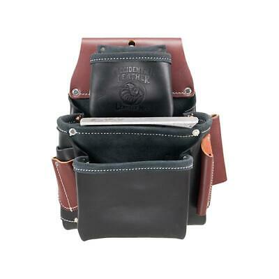 Occidental Leather B5060 3 Pouch Pro Fastener Bag - Black