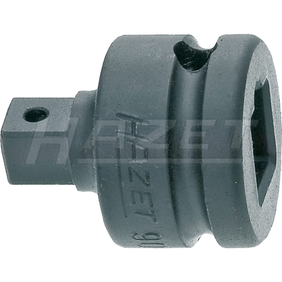 Hazet 9007S Hollow 12.5mm (1/2") Solid 10mm (3/8") Reducer