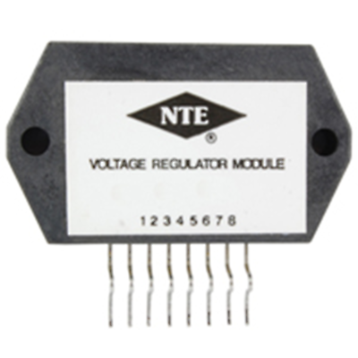 NTE Electronics NTE1883 HYBRID MODULE 3 OUTPUT VOLTAGE REGULATOR FOR VCR 8-LEAD