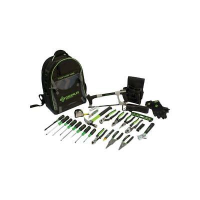 Greenlee 0159-28BKPK 28 Piece Backpack Tool Kit
