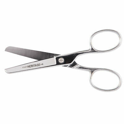 Heritage Cutlery 46 6'' Safety Scissors w/ Large Ring