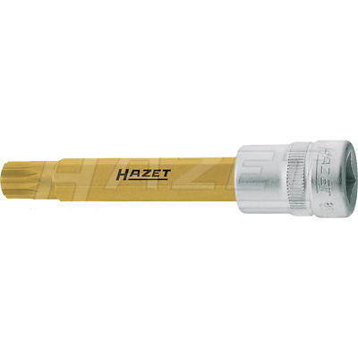 Hazet 8808LG-8 10mm (3/8") Internal Serration M8 TiN Screwdriver Socket