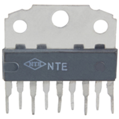 NTE Electronics NTE7139 IC VIDEO OUTPUT AMPLIFIER VDD = 200V TYPICAL 9-LEAD SIP