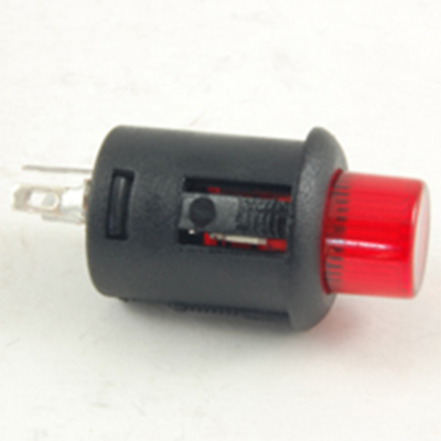 NTE Electronics 54-704-R SWITCH PUSH BUTTON SPST 3A 125VAC RED 6A 14VDC