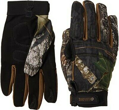 Custom Leathercraft ML125X Sportsman Mossy Oak Size Timberline Gloves - X Large