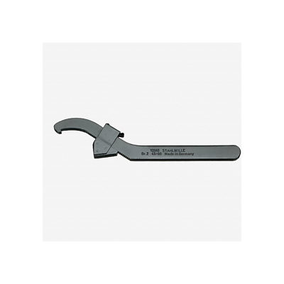 Stahlwille 44010003 12910 Adjustable hook Spanner, 95-165 mm