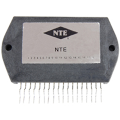NTE Electronics NTE1818 HYBRID MODULA DUAL 25W AUDIO POWER OUTPUT DUAL POWER SUP