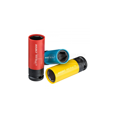 Hazet 903SPC/3 -  Lug Nut Impact Socket with Plastic Sleeve Set