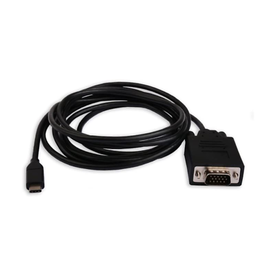 Bytecc 61066 3.1 USB Type-C to VGA Male Adapter Cable w/ 6.6ft, 2M Cable