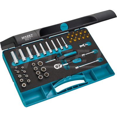 Hazet 855-1 TORX® 6.3mm (1/4") Multi-Bit Socket Set
