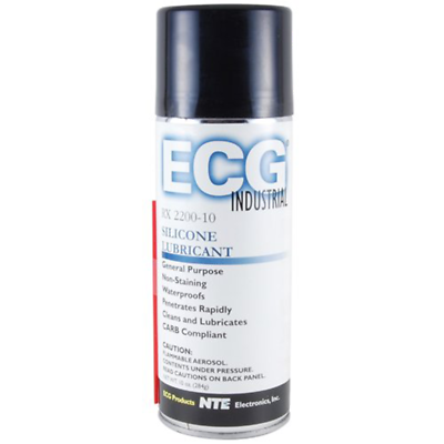 NTE Electronics RX2200-10 SILICONE LUBRICANT 10-OZ PENETRATES RAPIDLY