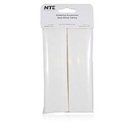 NTE Electronics 47-25806-W Heat Shrink 1 1/2" Dia W/adhesive Wht 6" Length 2pcs