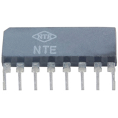 NTE Electronics NTE778S INTEGRATED CIRCUIT DUAL OP AMP LOW NOISE 8-LEAD SIP